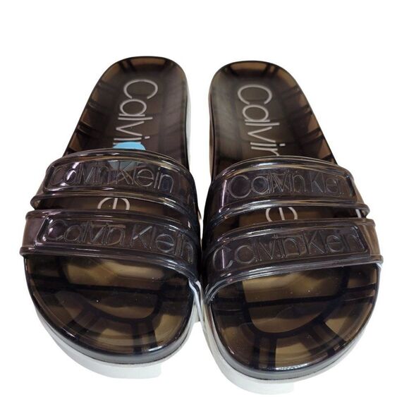 Calvin Klein Tobi Jelly Slide Sandal Shoes (size 6M) - Picture 1 of 7